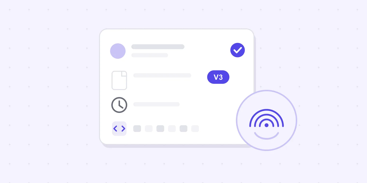 An approval record card: the person, the exact file and version, the time, and a fingerprint seal over the whole thing.