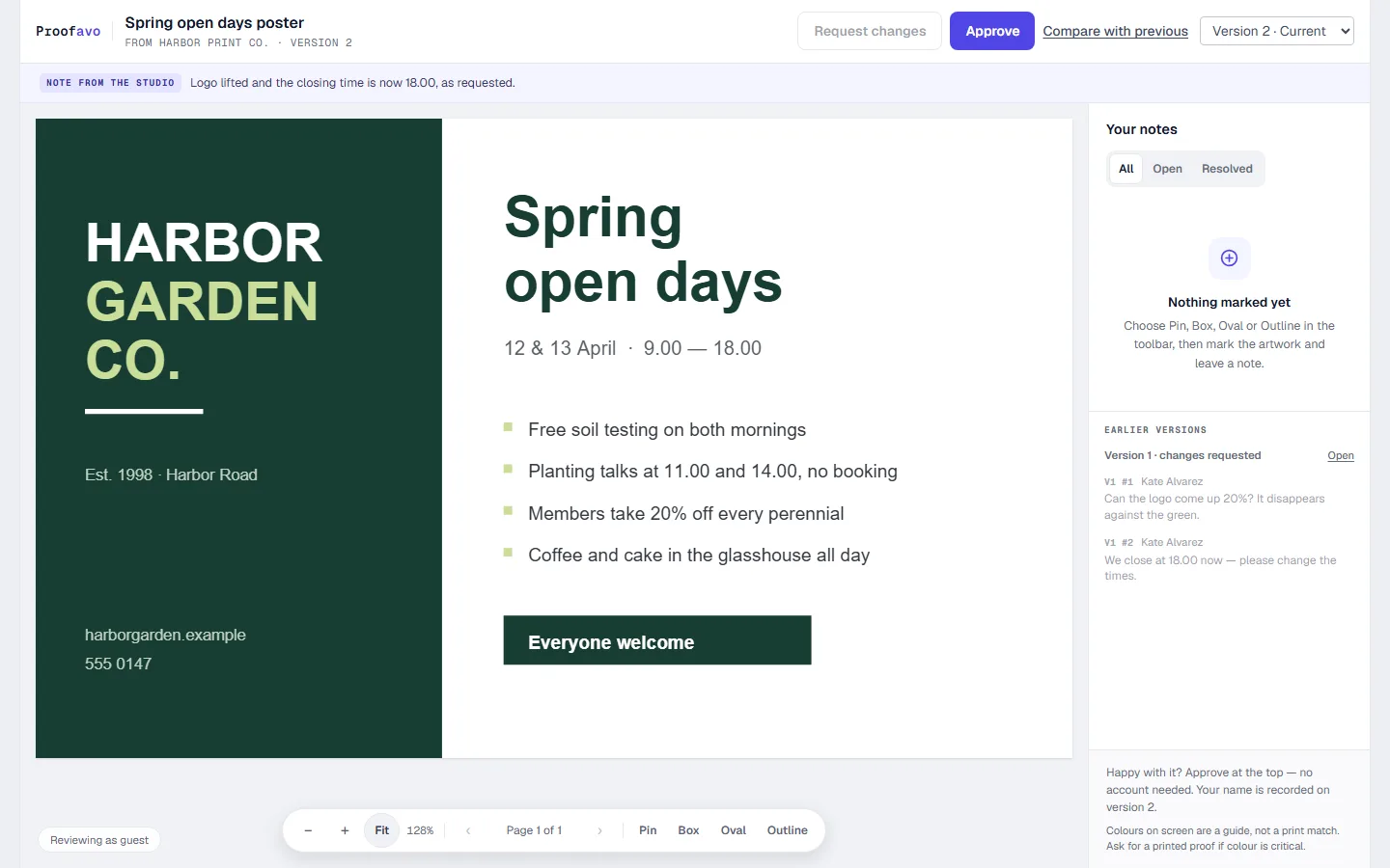 The customer's view of the new version
